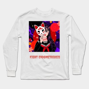 Fight Endometriosis Long Sleeve T-Shirt